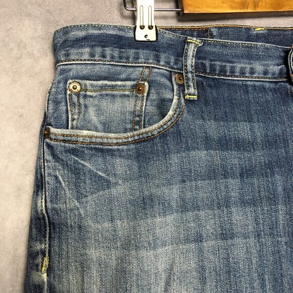 Lucky‎ Brand Mens Vintage Straight Blue Jeans size 36x32 Stretch Denim Pants - Picture 16 of 16